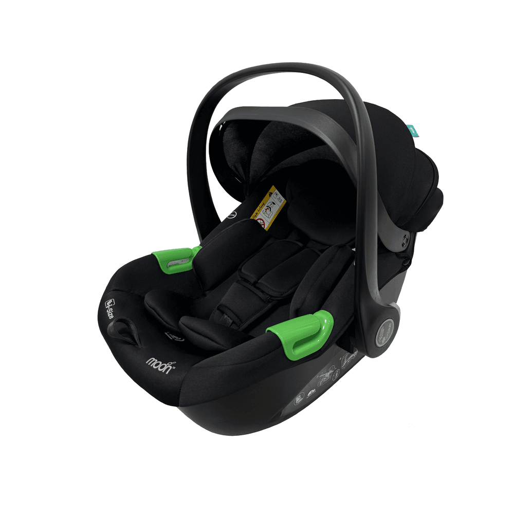 Moon - Kozento Rearward-Facing Infant Car Seat Carrier - Black