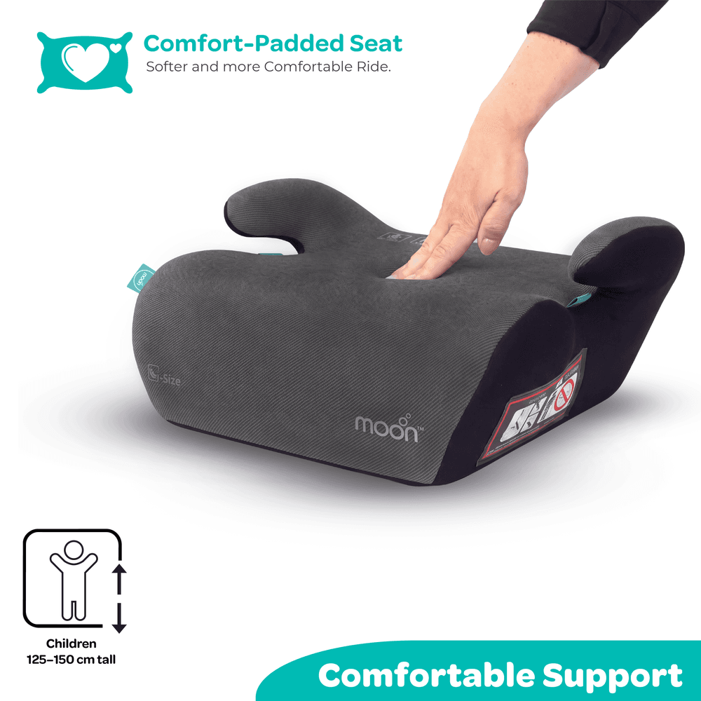 Moon - Elvo Group 3 Booster Car Seat - Dark Grey