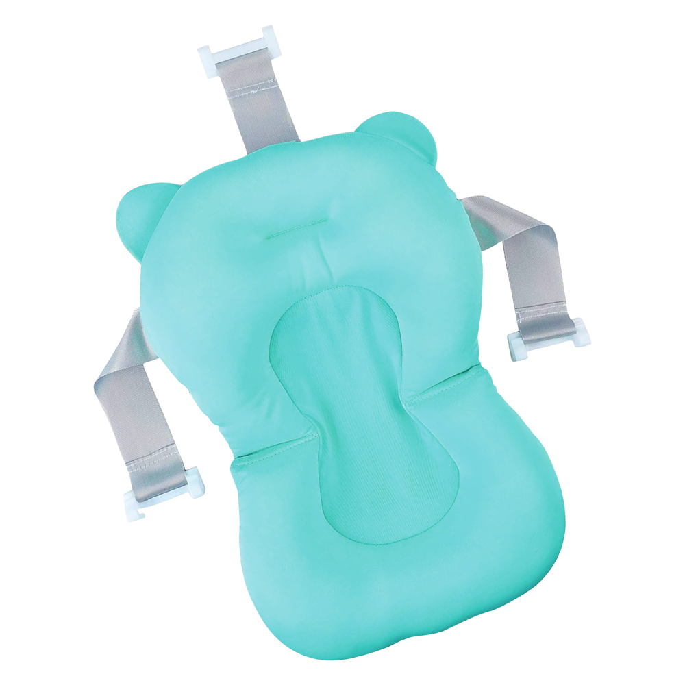 Moon - Baby Wavee Bath Tub With Anti-Slip Bath Pad - Blue