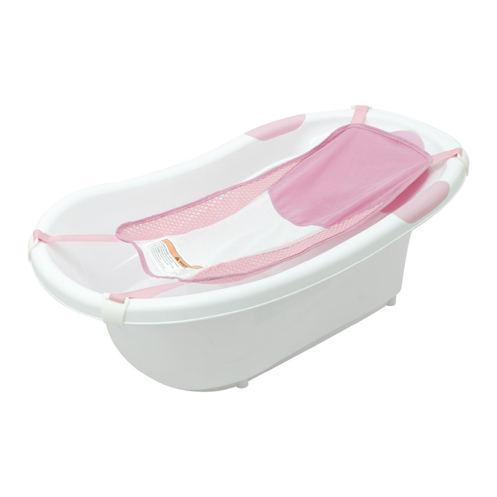 Moon - Wavee Bathtub With Sling And Stand - Pink