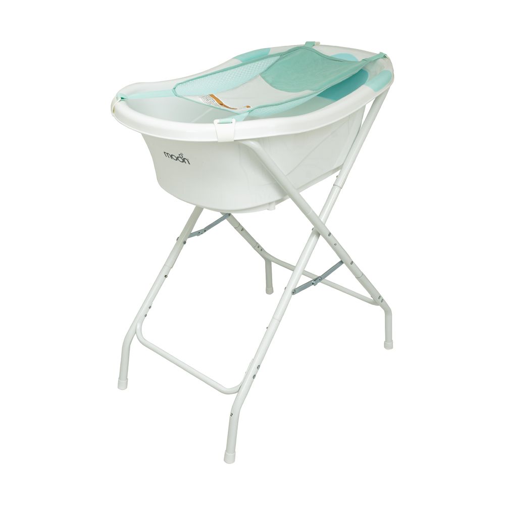 Moon - Wavee Bathtub With Sling And Stand - Green