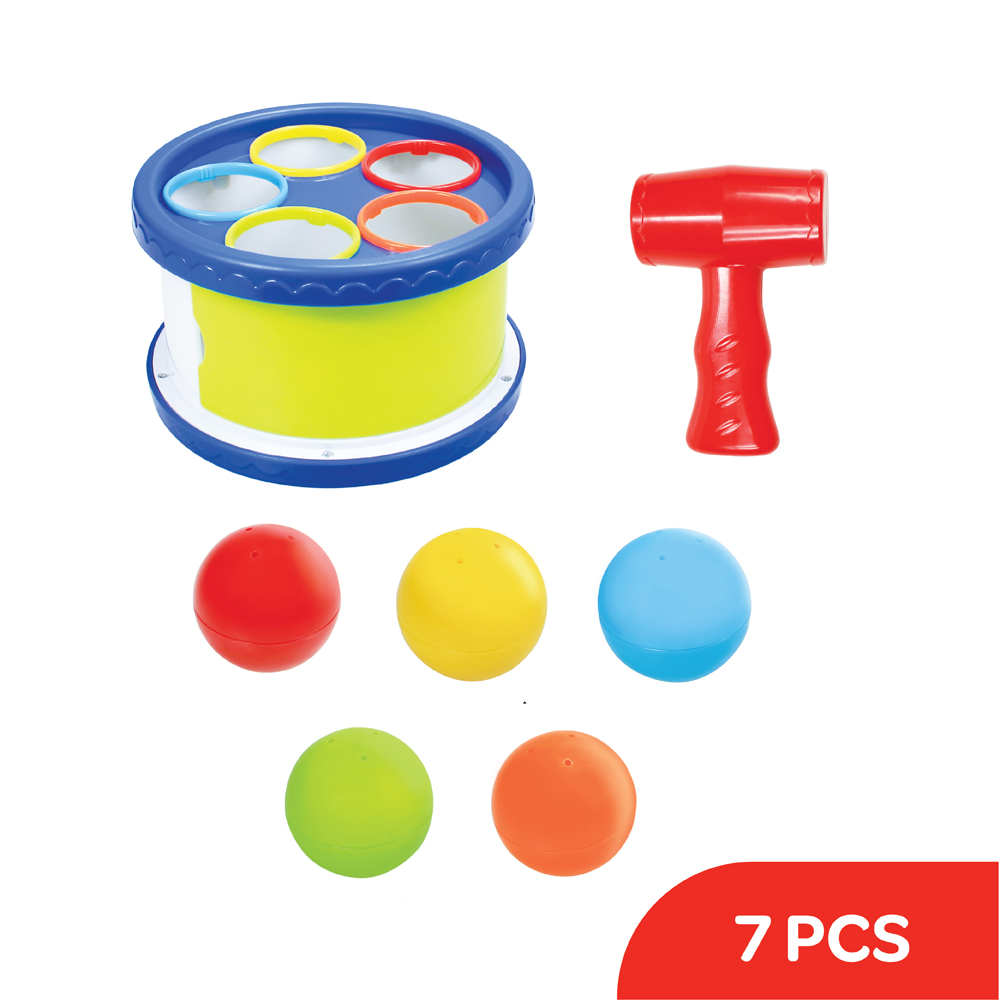 Moon - Hammering Drum With 5 Pound Balls