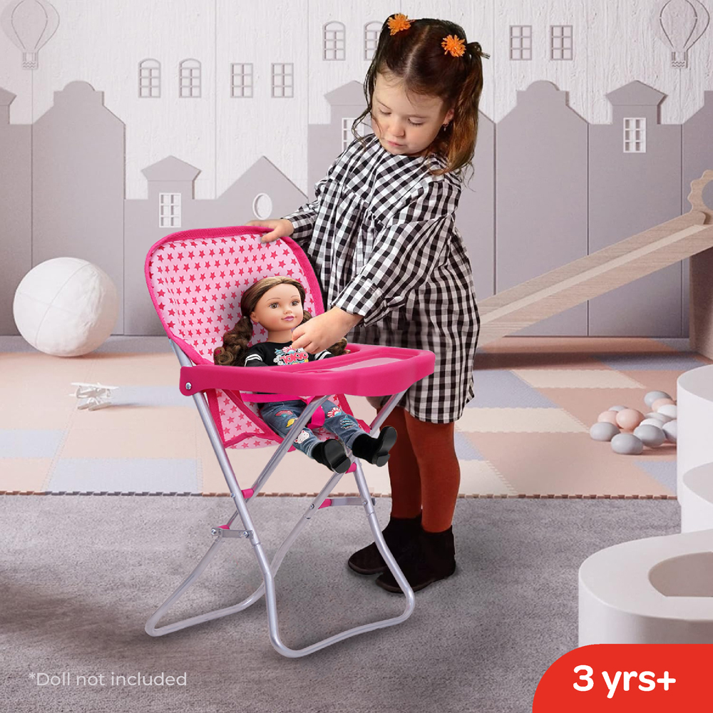 Moon - Baby Doll Highchair - Pink