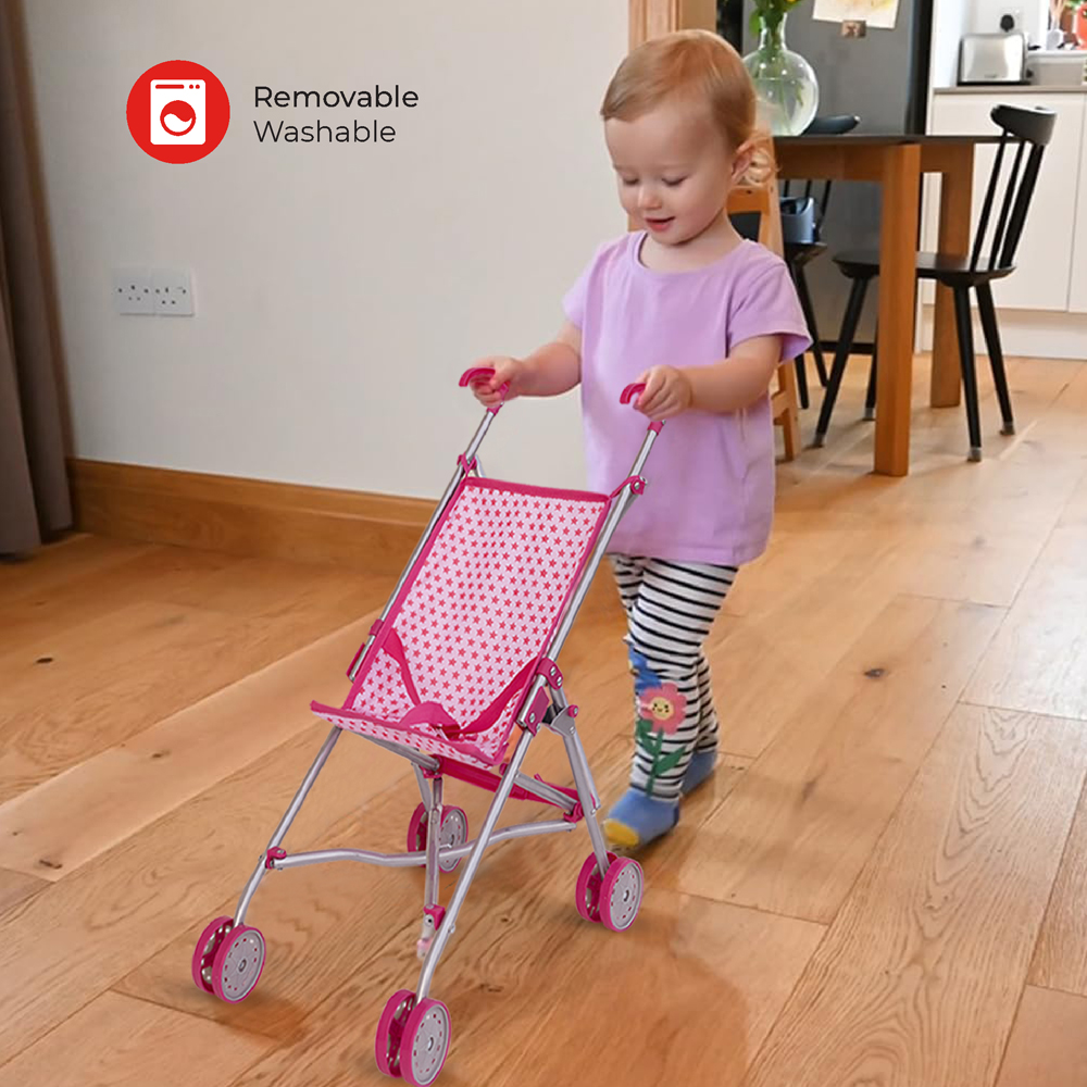 Moon - Buggy For Baby Doll - Pink