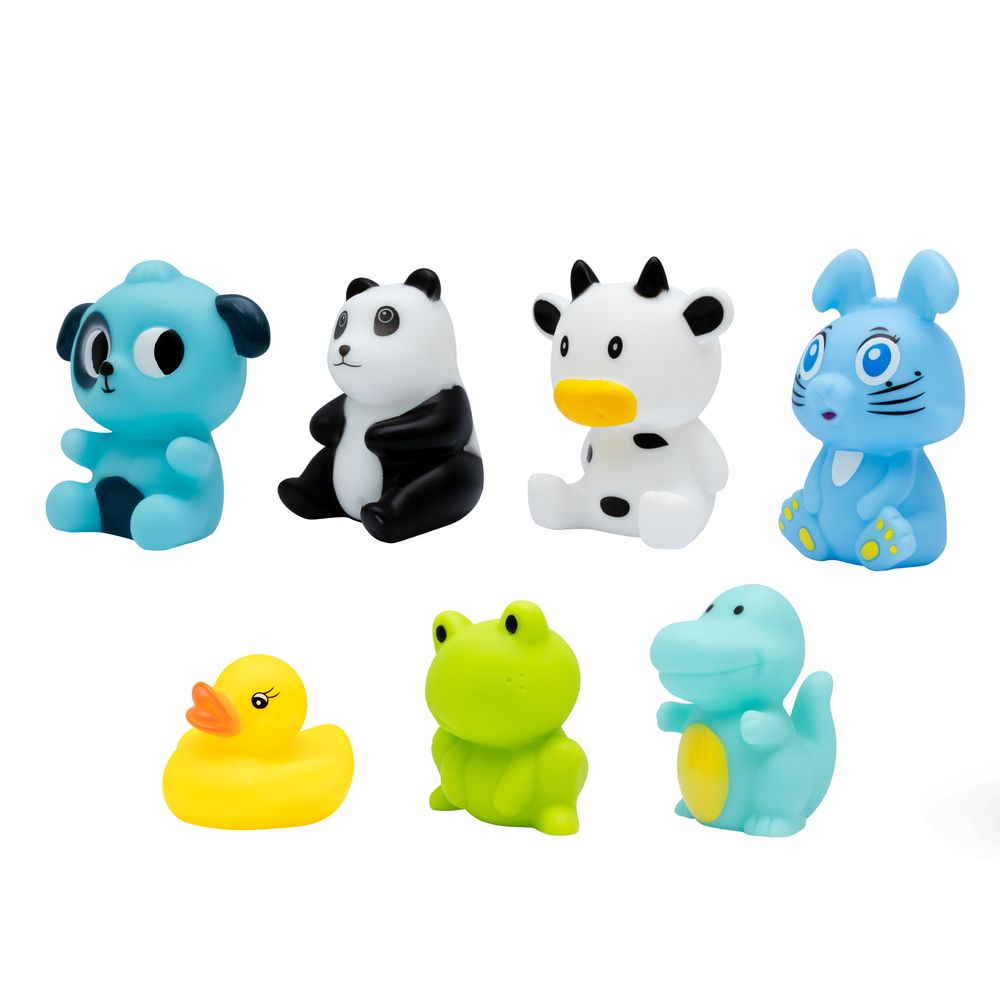 Moon Splash And Play Baby Bath Toys - Pack Of 7