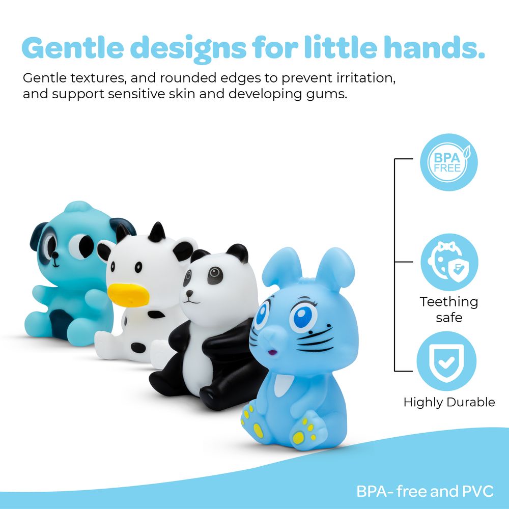 Moon Splash And Play Baby Bath Toys - Pack Of 7