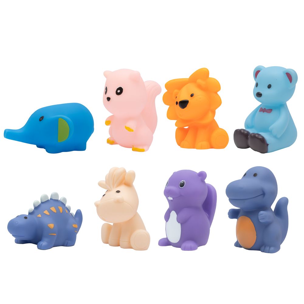 Moon Splash And Play Baby Bath Toys - Pack Of 8