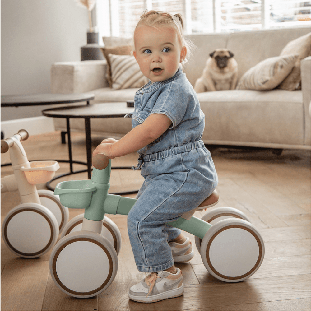 Moon - Glide Baby Balance Bike - Green