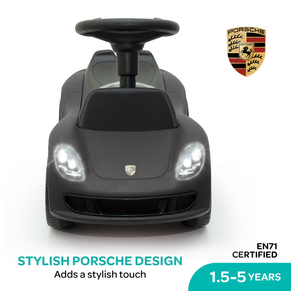 Moon - Mini Motors Porsche Carrera GT Ride On Car - Black