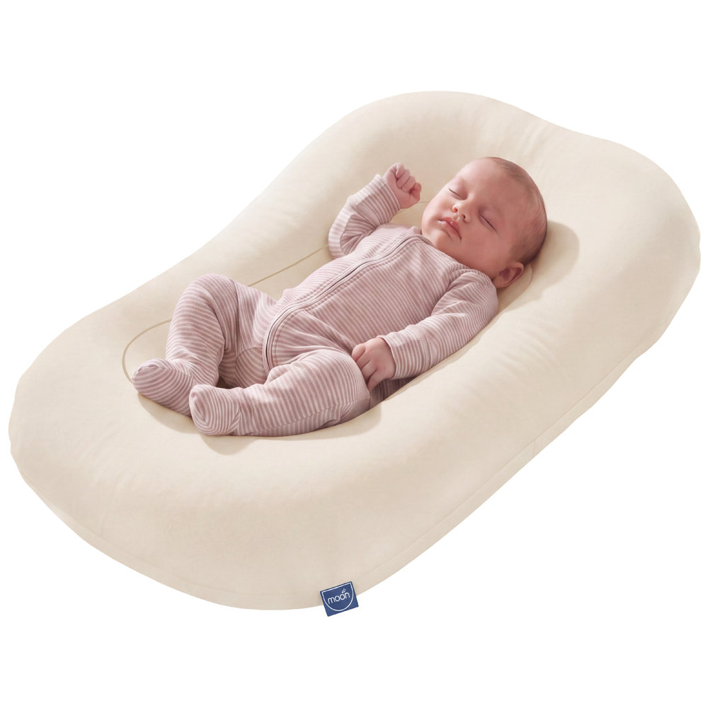 Moon - Baby Lounger & Infant Floor Seat - Brown