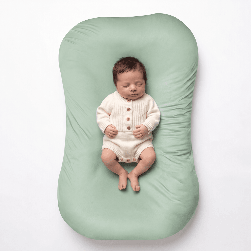 Moon - Baby Lounger & Infant Floor Seat - Blue