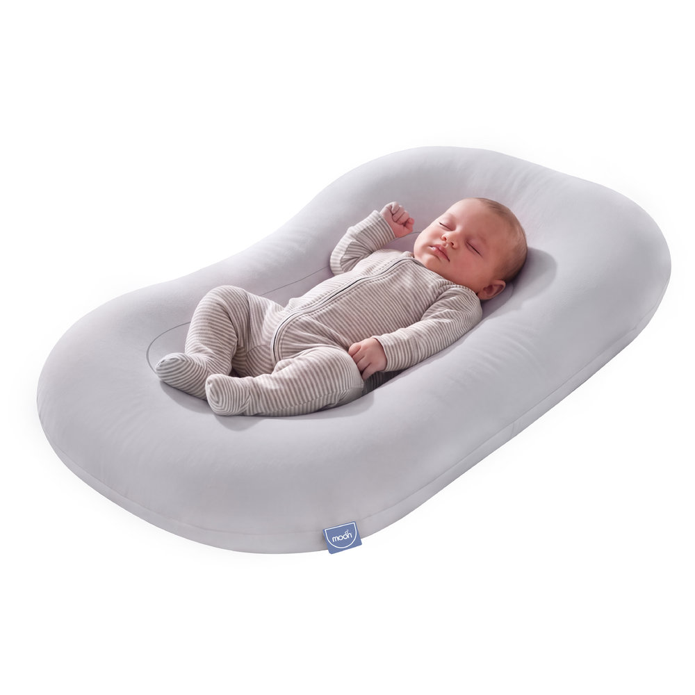 Moon - Baby Lounger & Infant Floor Seat - Grey