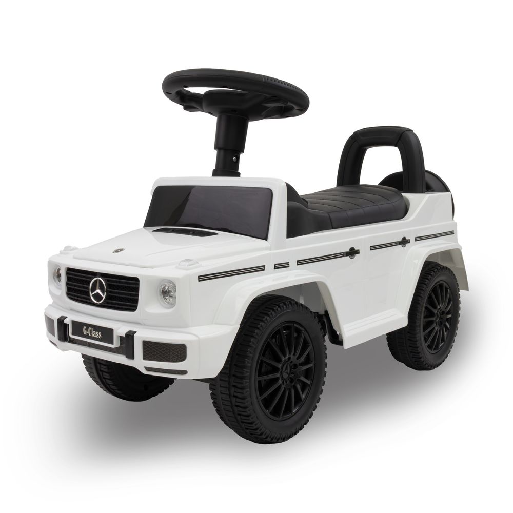 Moon - Licensed Mercedes Ride On Sports Car-for Kids - White