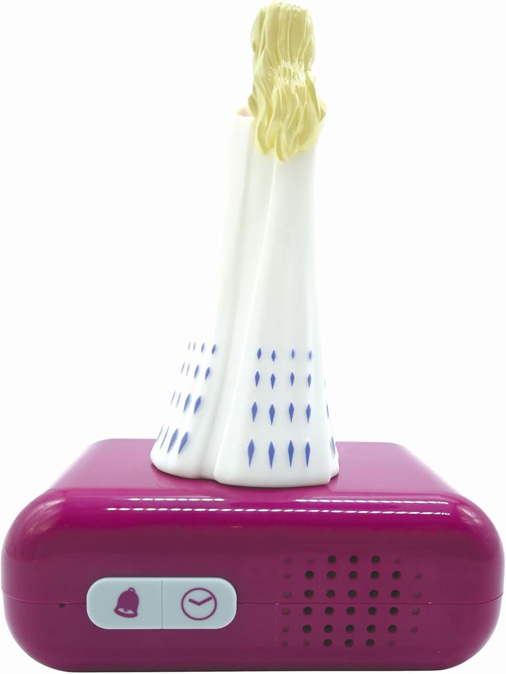 Lexibook - Disney Frozen 2 Elsa Digital Alarm Clock - White/Purple
