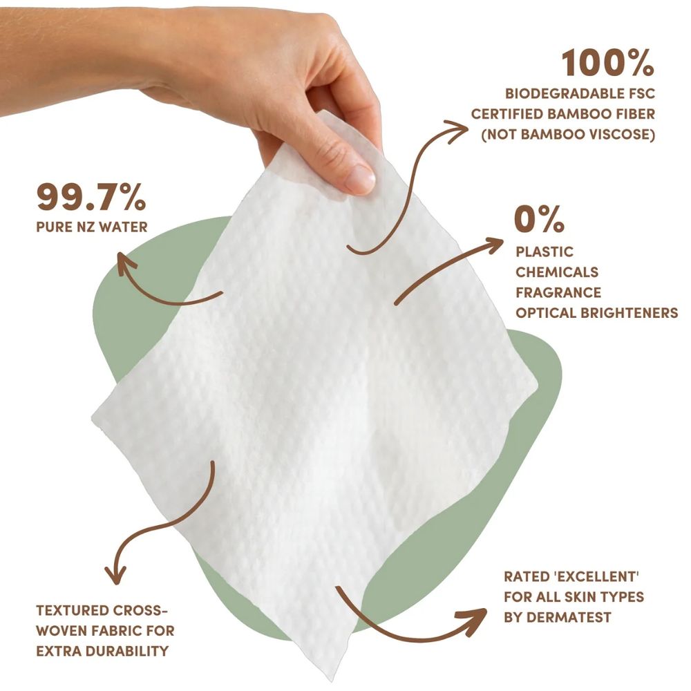Terra Gentle - Manuka Honey Baby Wipes - 10 Pcs