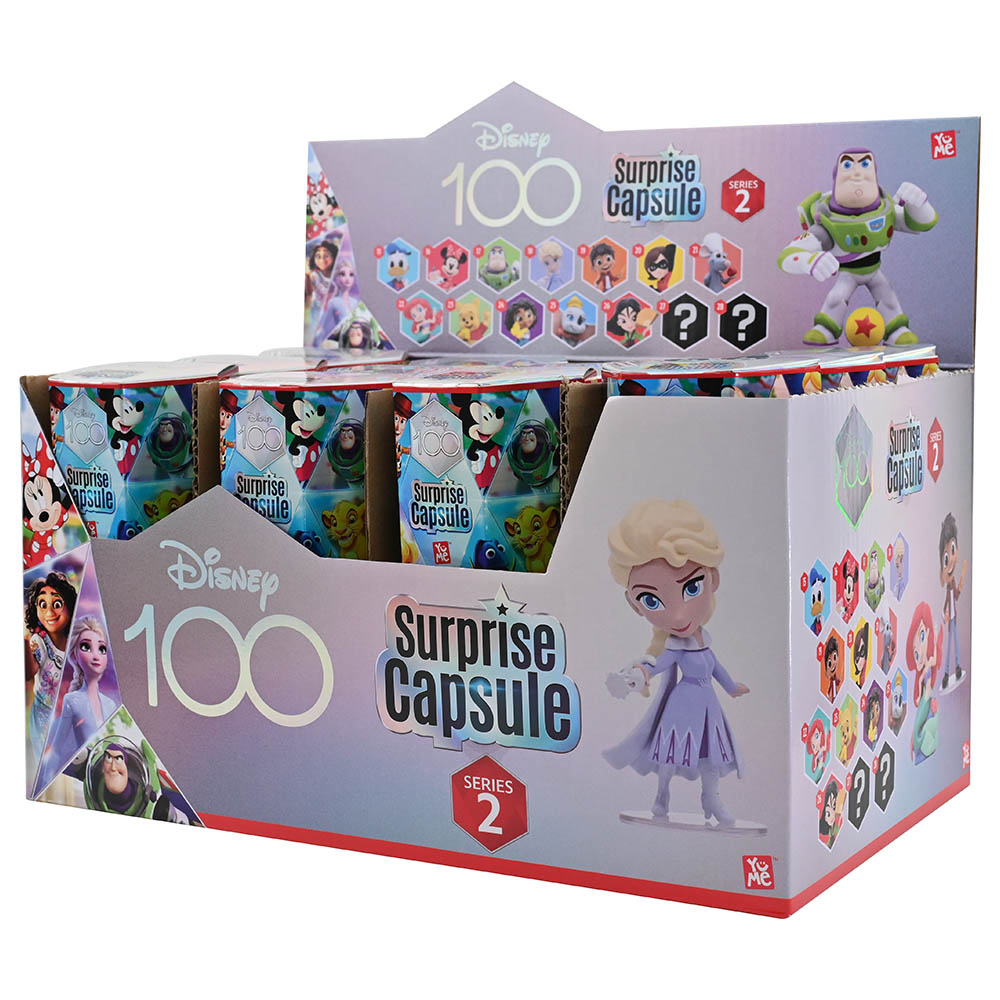 Disney - Surprise Mystery Capsules With Figures - Style May Vary