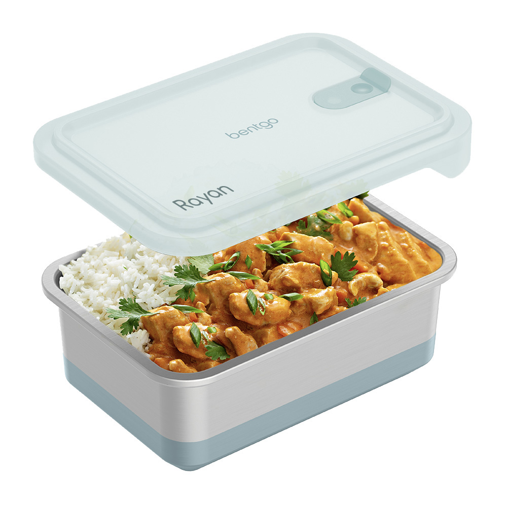Bentgo - Microsteel Lunchbox - RoseAqua - 2000 ml