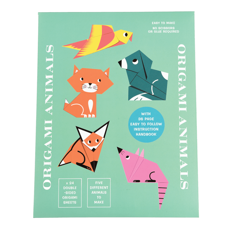Rex London - Children's Origami Kit - Animals