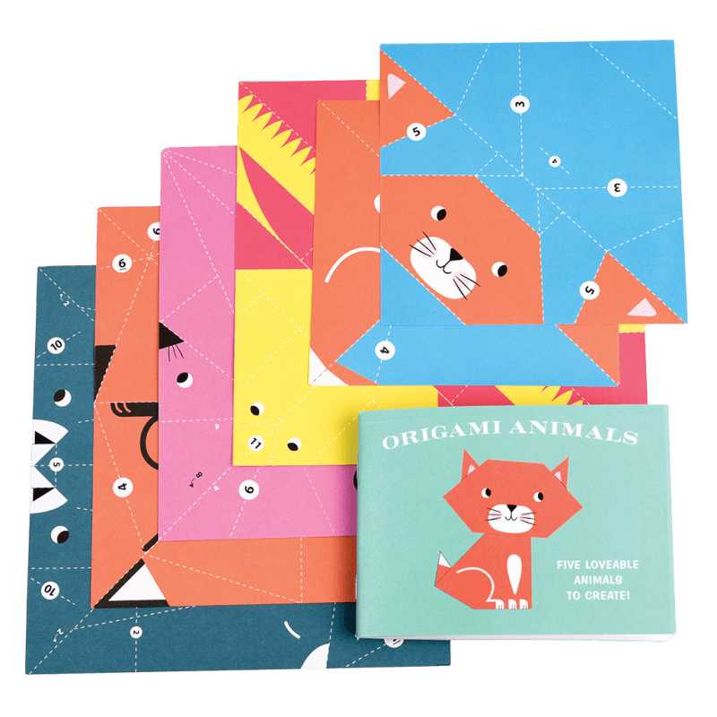Rex London - Children's Origami Kit - Animals