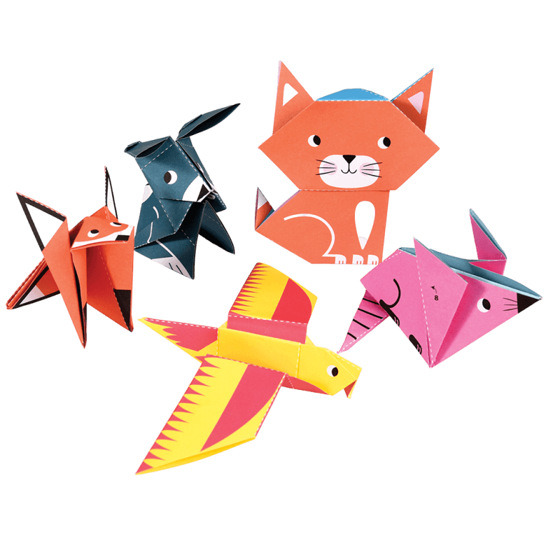 Rex London - Children's Origami Kit - Animals