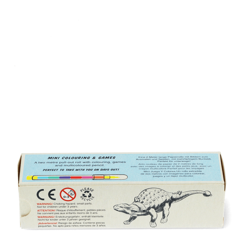 Rex London - Mini Colouring & Games - Prehistoric Land
