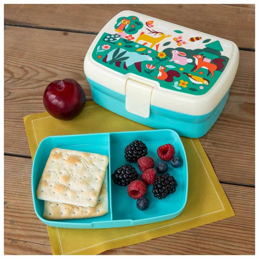 Rex London - Lunch Box With Tray - Woodland