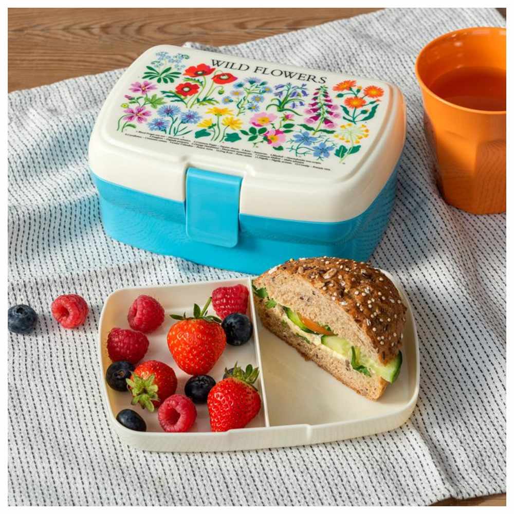 Rex London - Lunch Box With Tray - Wild Flowers