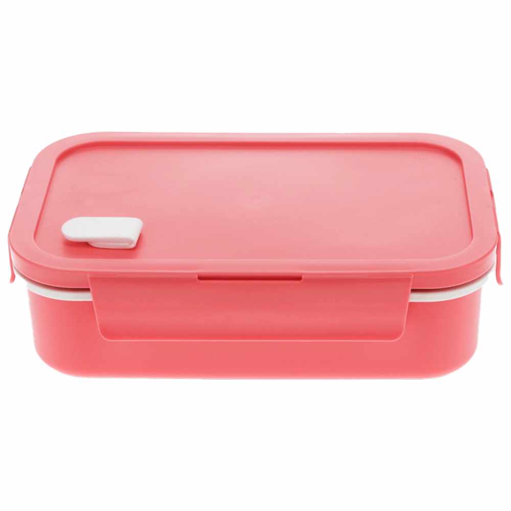 Rex London - Double Wall Lunch Box With Divider - Rose Pink