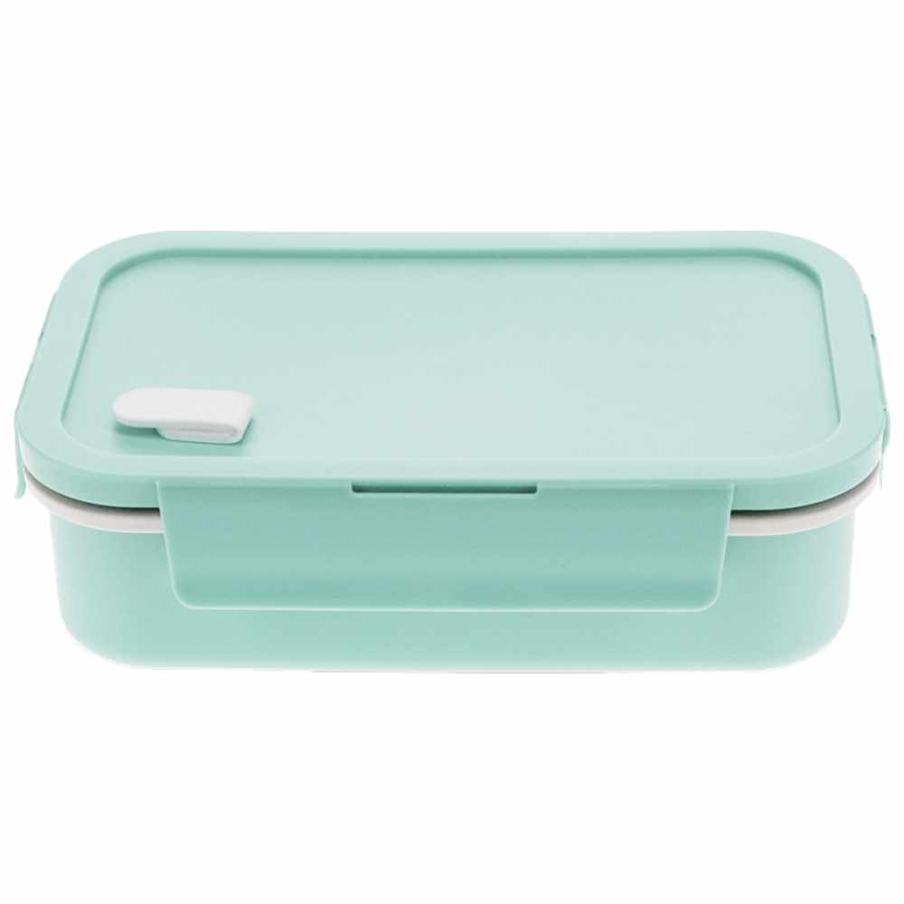Rex London - Double Wall Lunch Box With Divider - Pale Blue