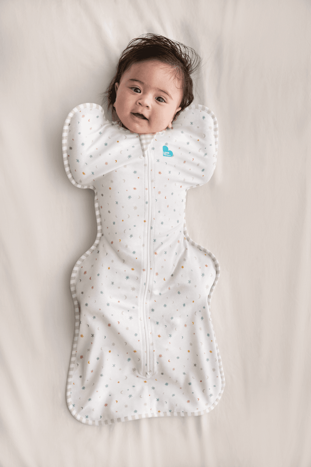 Love To Dream - Swaddle Up 0.2T Stretch Cotton - White