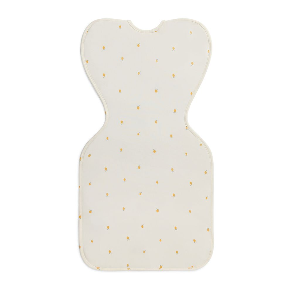 Love To Dream - Lemon Printed Swaddle Up Stretch - Cream