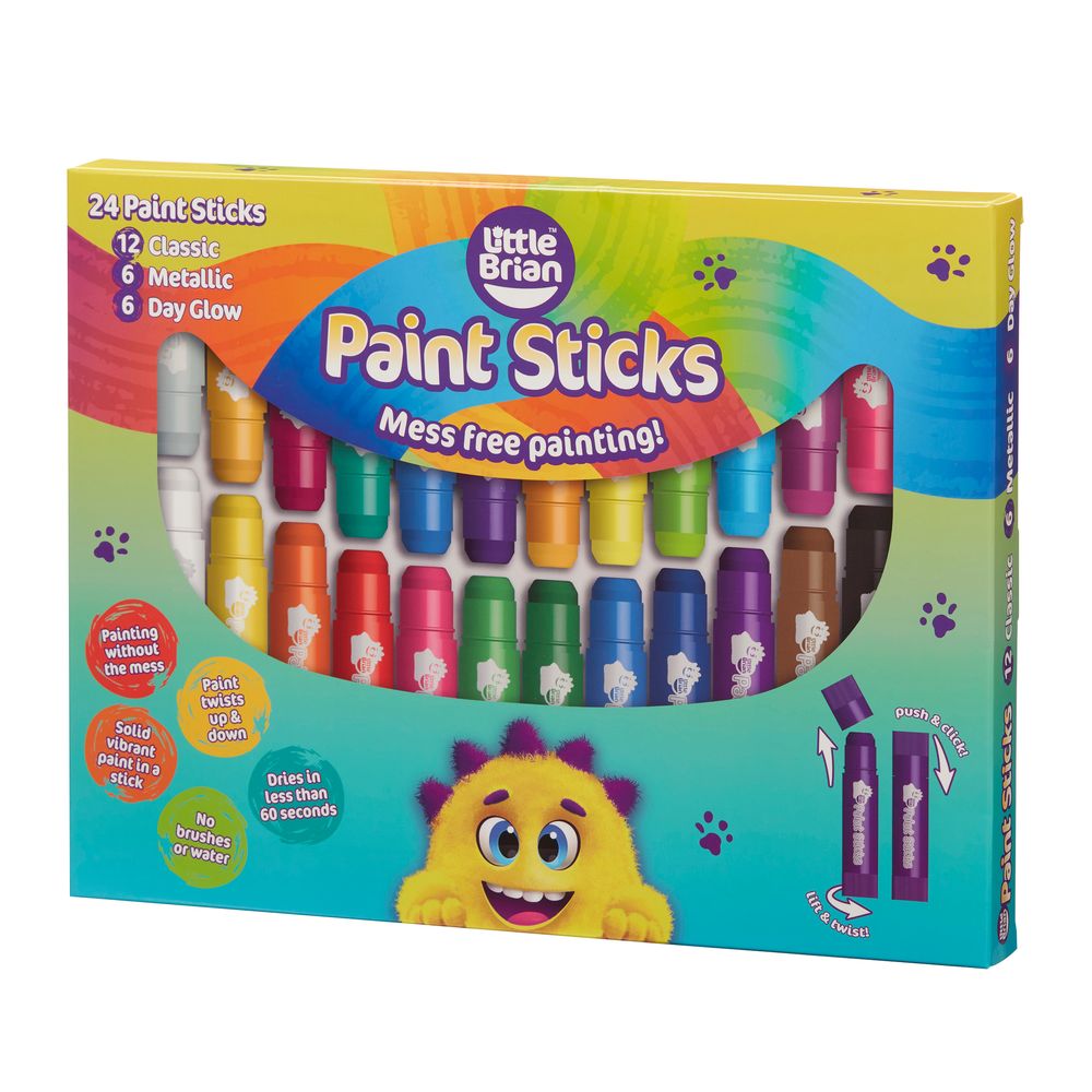 Little Brian - Paint Sticks 24pcs