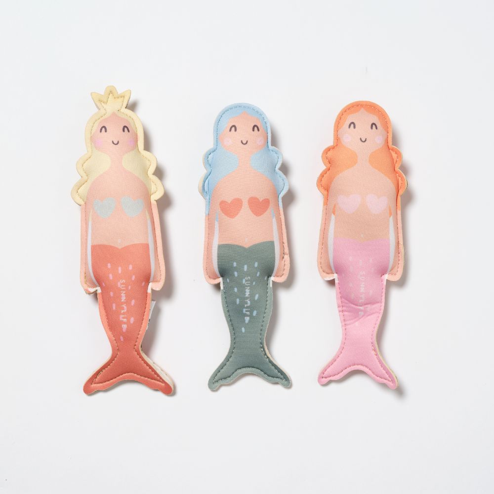 SunnyLife - Dive Buddies Melody The Mermaid Multi Set Of 3 - Color May Vary