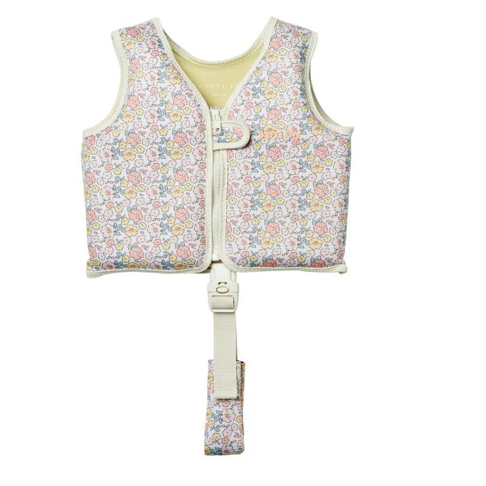 SunnyLife - Kids Floating Vest - Into The Garden Ditsy Floral