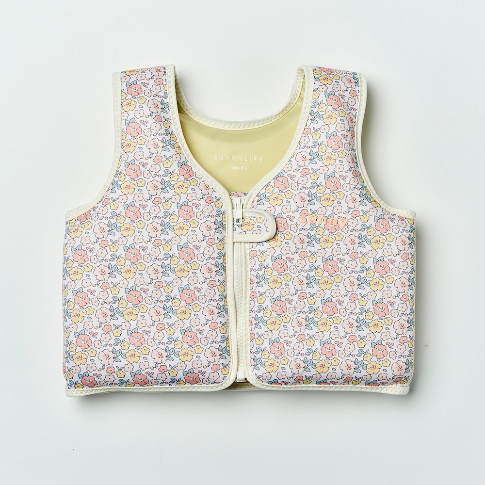 SunnyLife - Kids Floating Vest - Into The Garden Ditsy Floral