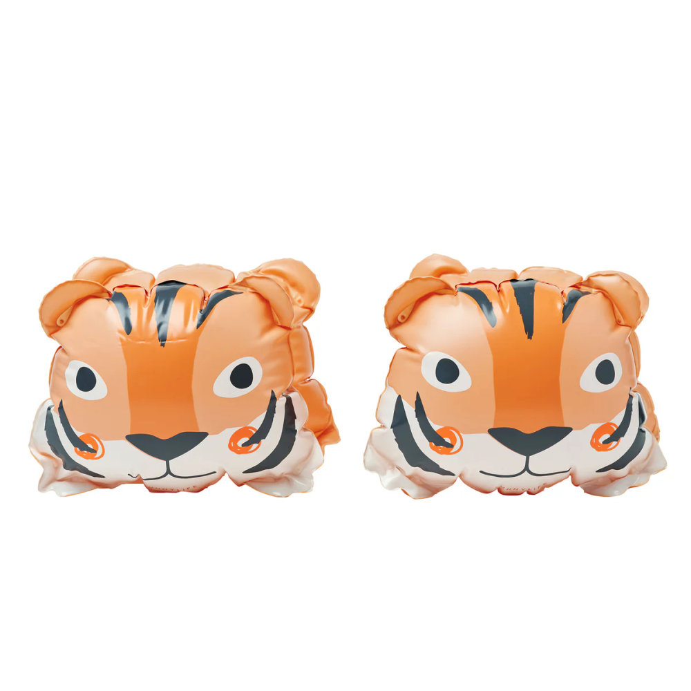 SunnyLife - Inflatable Arm Band - Tino The Tiger - Orange - 2 Pcs