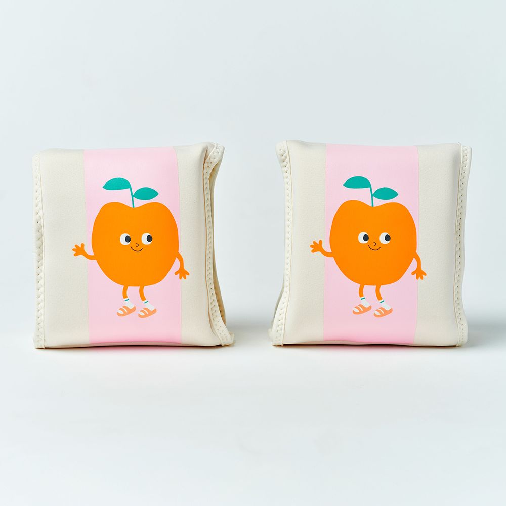 SunnyLife - Kids Floaties - Poppy The Peach - 2 Pcs