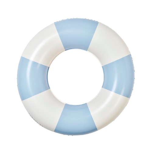 SunnyLife - Slim Tube Pool Ring - La Mer Med Blue