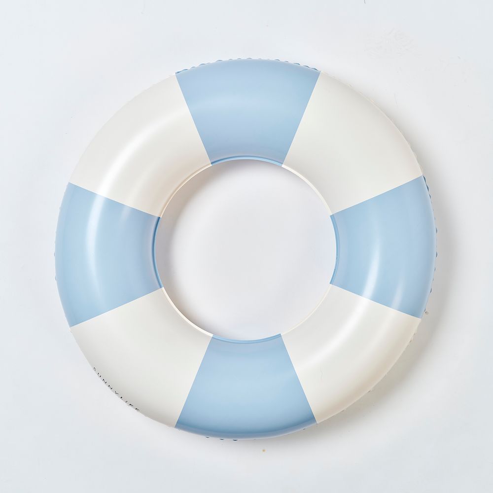 SunnyLife - Slim Tube Pool Ring - La Mer Med Blue