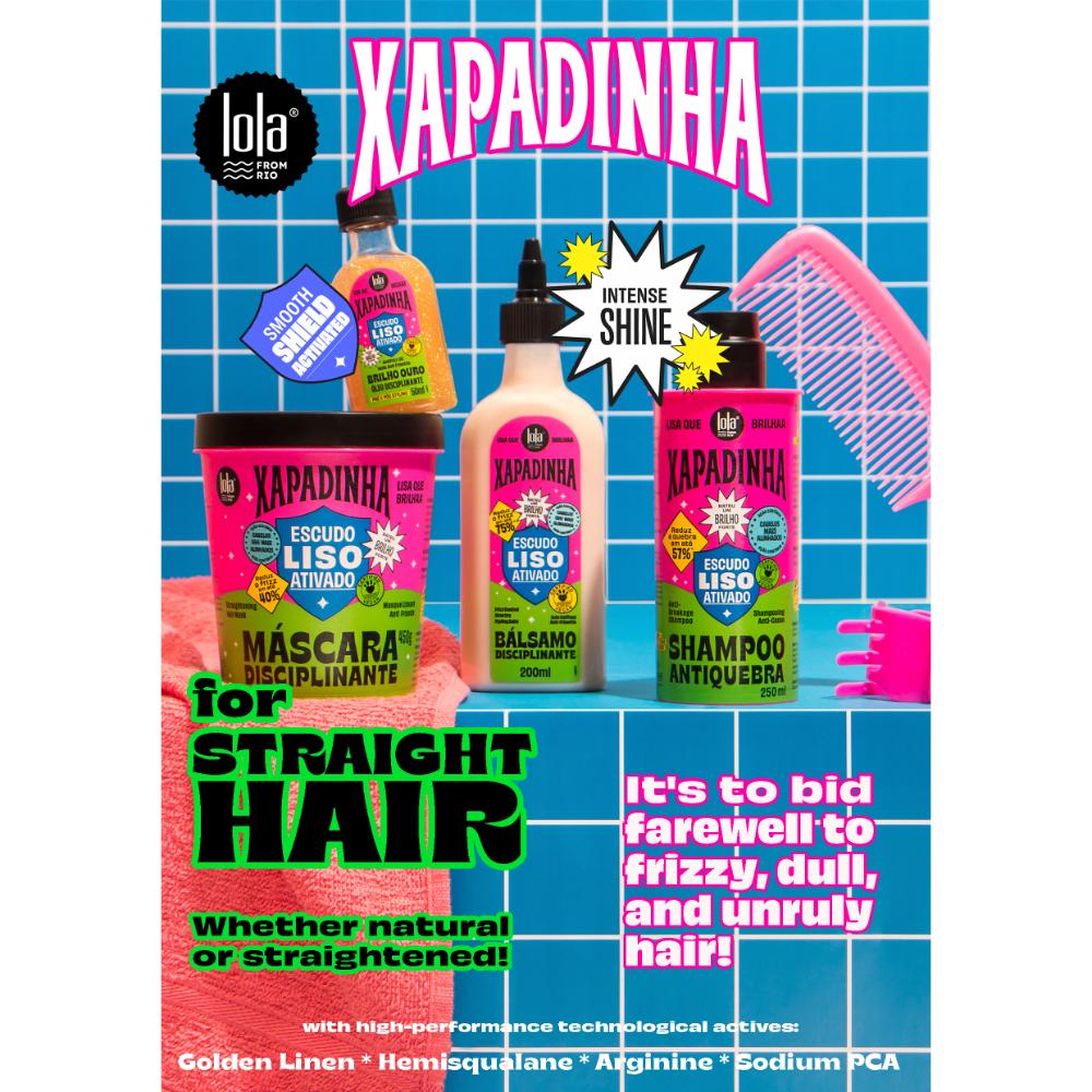 Lola From Rio - Xapadinha Frizz Control Styling Oil for Straight Hair - 50ml