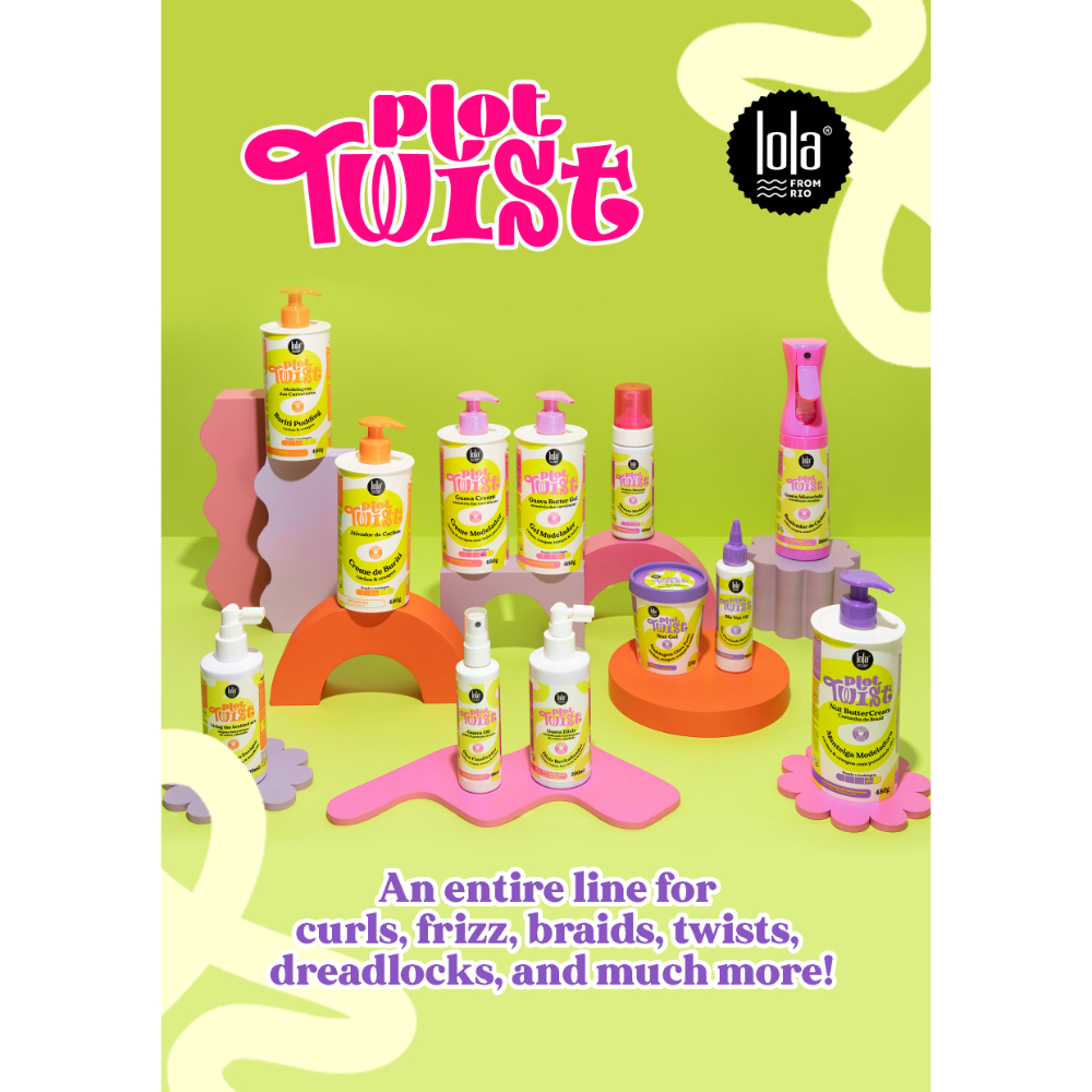 Lola from Rio - Plot Twist Guava Curl Styling Cream - 480 g