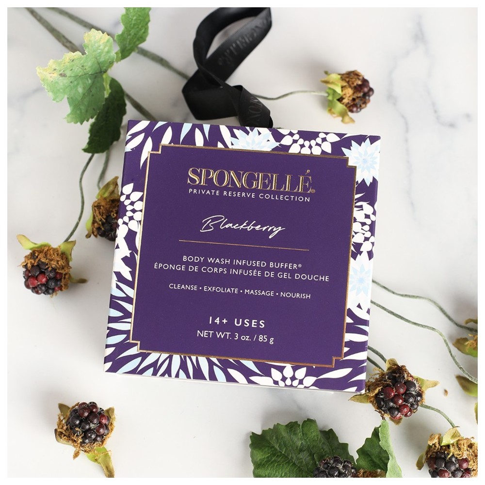 Spongelle - Private Reserve Blackberry Body Wash Infused Buffer - 85 gm