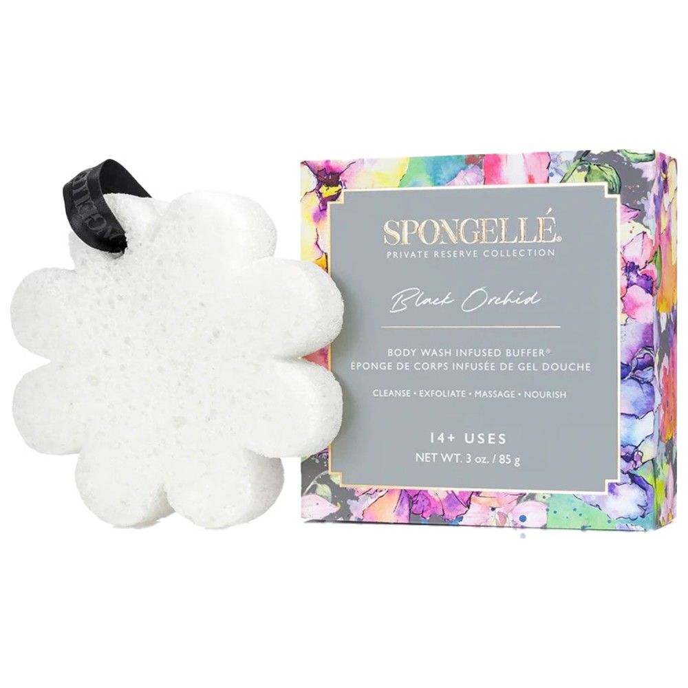 Spongelle - Private Reserve Black Orchid Body Wash Infused Buffer - 85 gm