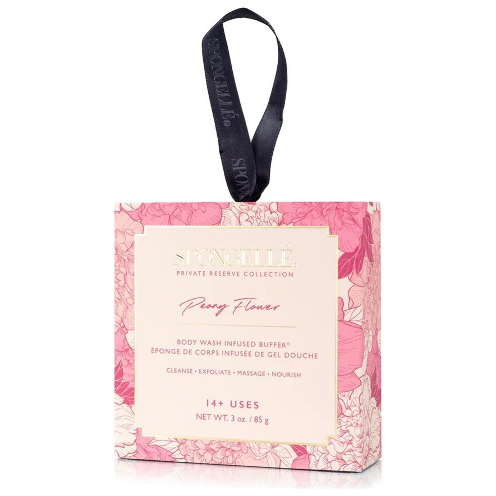 Spongelle - Private Reserve Peony Flower Body Wash Infused Buffer - 85 gm