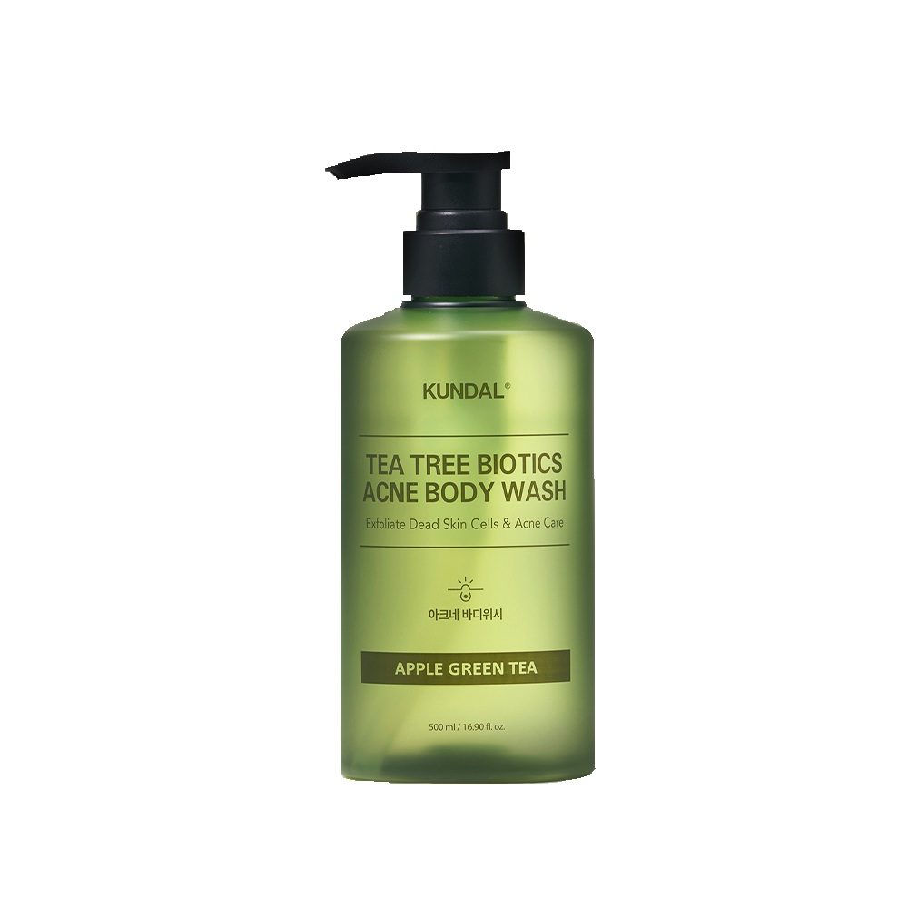 Kundal - Tea Tree Biotics Acne Body Wash - Apple Green Tea - 500ml