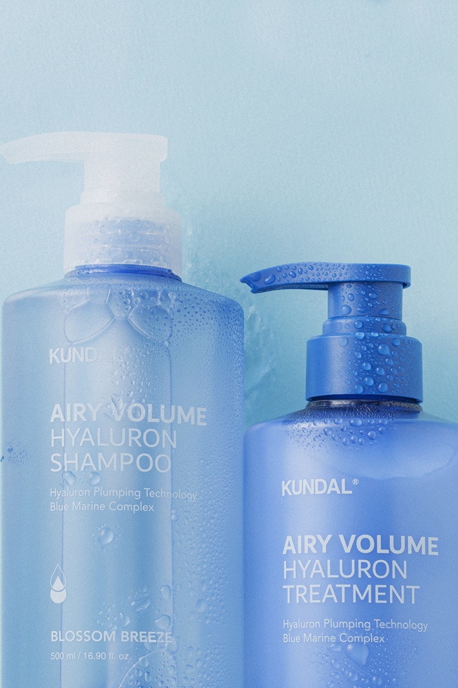 Kundal - Volumizing Hyaluronic Shampoo - Blossom Breeze - 500ml