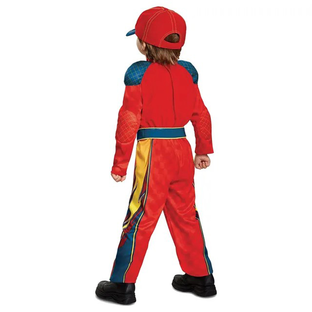 Party Centre - Disney Lightning McQueen Costume For Boys - Red