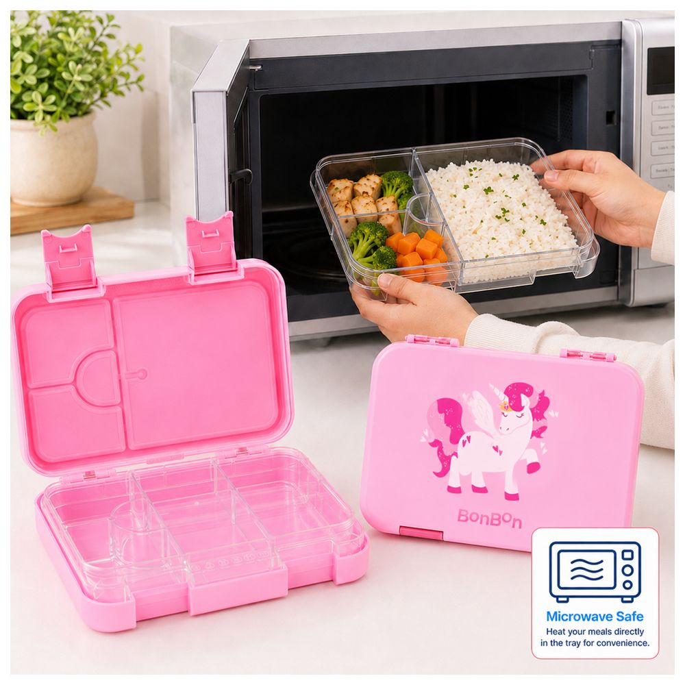 Bonbon - 4/6-Compartment Lunch Box - Swan