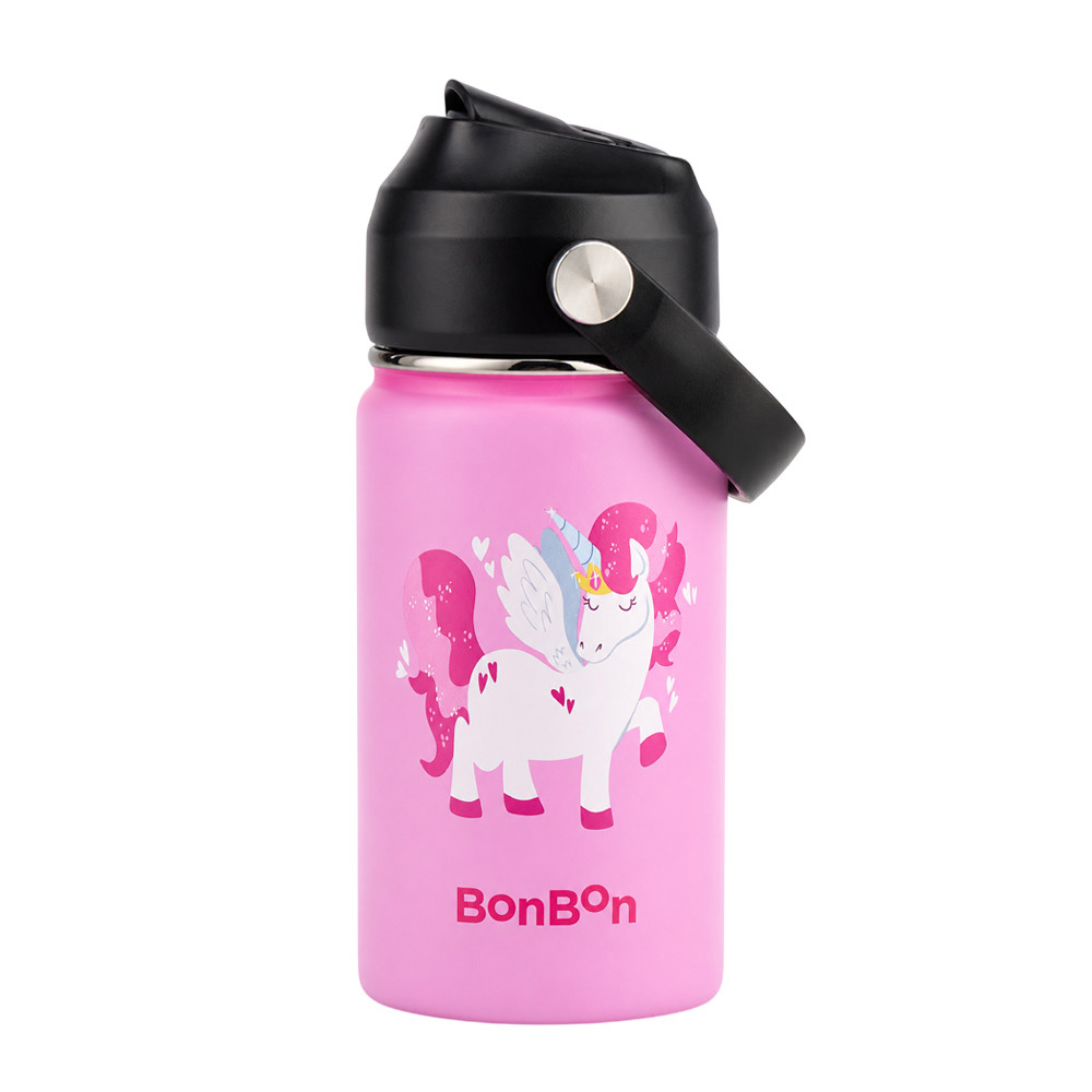 Bonbon - Stainless Steel Water Bottle - Unicorn - 350 ml