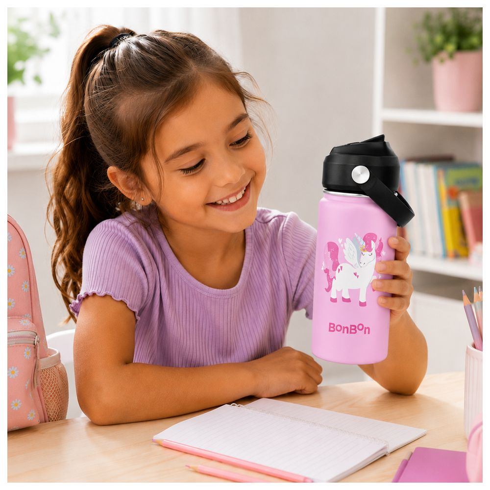 Bonbon - Stainless Steel Water Bottle - Unicorn - 350 ml